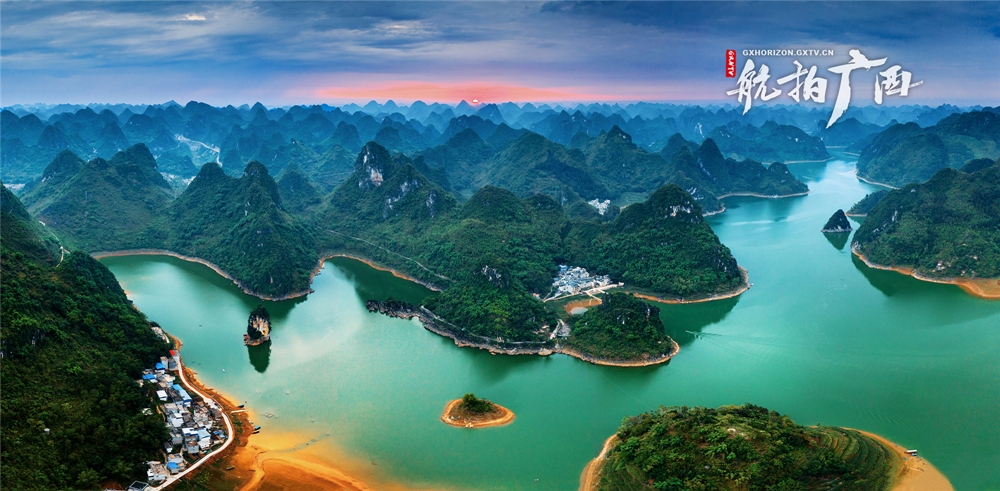 上林大龙湖风景区图片