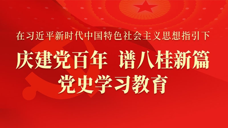 庆建党百年 谱八桂新篇·党史学习教育