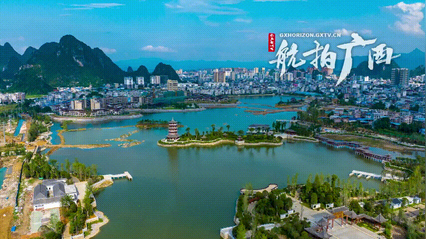 青山织锦绣 绿水绕寿城