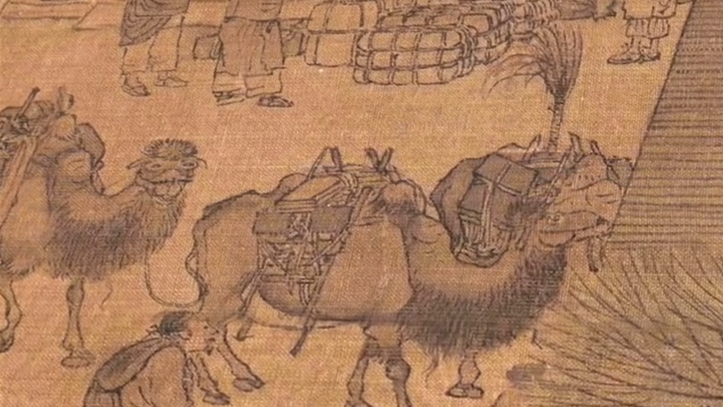 文化中国｜《清明上河图》里的隐藏款——甘蔗在北宋出摊了。