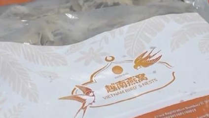 中国首次从越南进口毛燕